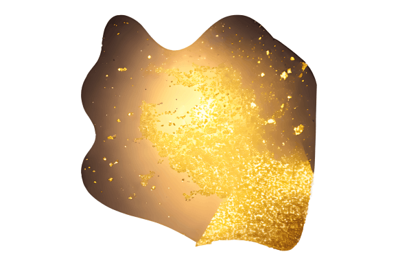 Download Irregular Golden Shape - Irregular Collection