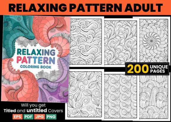 Download Relaxing Pattern Adult Coloring Book - Coloring book Collection