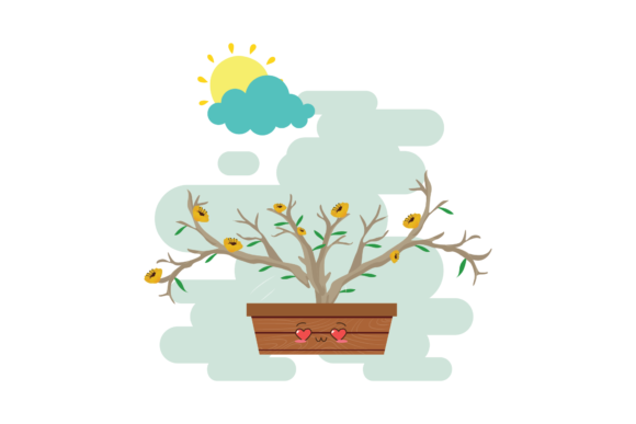 Download Spring Flower Branch Kawaii Cute - Branch Collection