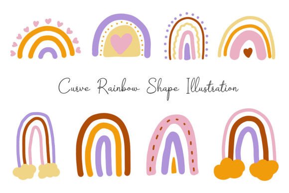 Download Aesthetic Curve Abstract Shape - Curve Collection
