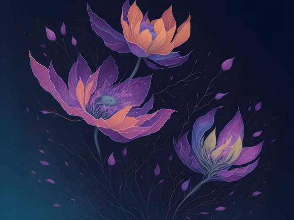 Download Abstract Botanical Art Illustration 1 - Premium Resources