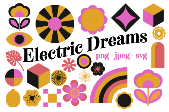 Download Electric Dreams Digital Branding Assets - Branding Collection